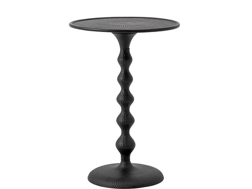 Hliníkový odkládací stolek Anka Ø 38 x 56 cm