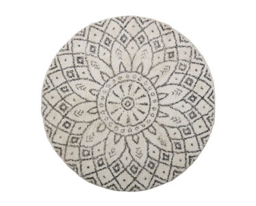 BAVLNĚNÝ KOBEREC ACTON Ø 120 bílý