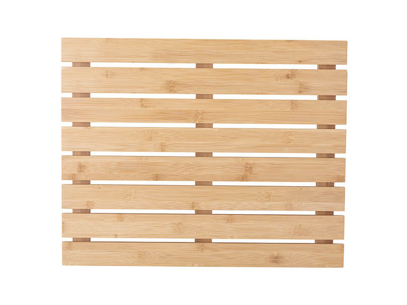 Bambusová koupelnová předložka Aden 65 x 40 cm