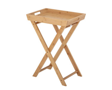 Bambusový odkládací stolek Adlene