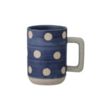 Šálek misami modrá