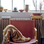 Květináč tebej s miskou Ø 15 cm žlutý