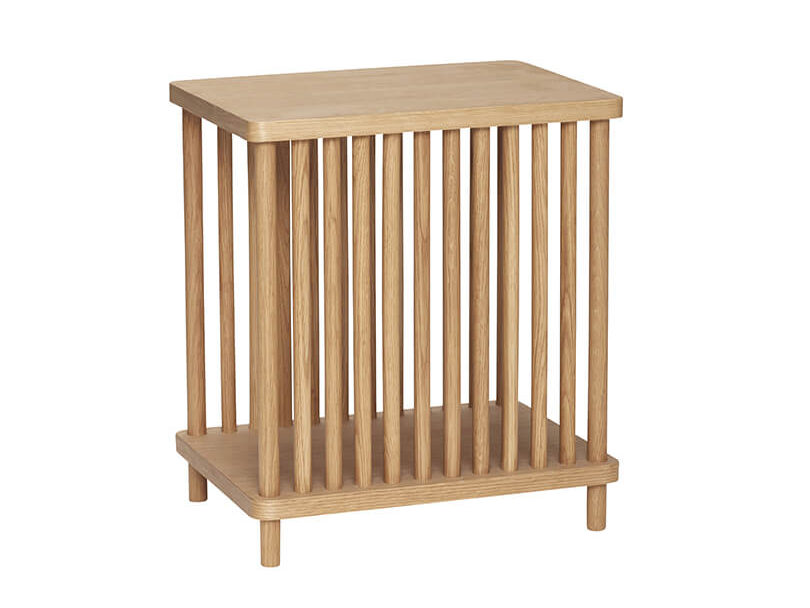 Odkládací stolek rung 37 x 27 přírodní