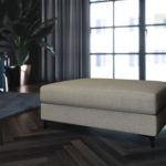 Otoman rothe béžový