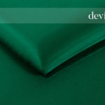 Rohová rozkládací pohovka tous pravá 290 x 172 cm samet zelená