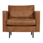 Křeslo rodeo classic cognac