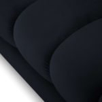 Čtyřmístná pohovka mamaia 217 cm samet tmavě modrá