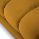 Lenoška mamaia pravá 185 cm samet žlutá