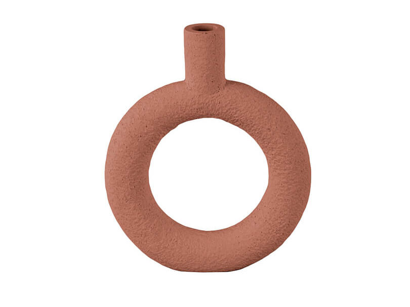 Váza Hema kruh oranžová