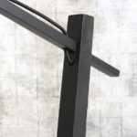 Stojací LAMPA ANDES ČERNÁ