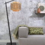 Stojací  LAMPA BHUTAN S ČERNÁ