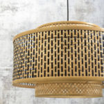 NÁSTĚNNÁ LAMPA BHUTAN L 50 X 30 ČERNÁ, PŘÍRODNÍ