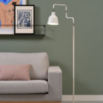 Stojací  LAMPA LONDON BÍLÁ