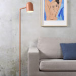 Stojací LAMPA MARSEILLE ORANŽOVÁ