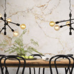 STROPNÍ LAMPA NASHVILLE ČERNÁ