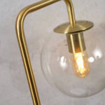 Stojací  LAMPA WARSAW ZLATÁ